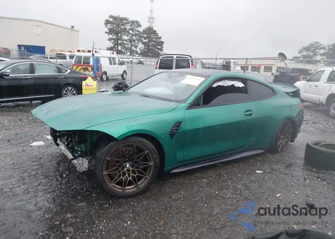 2022 BMW M4 Competition xDrive z USA, uszkodzony, nr VIN WBS43AZ00NCJ77048